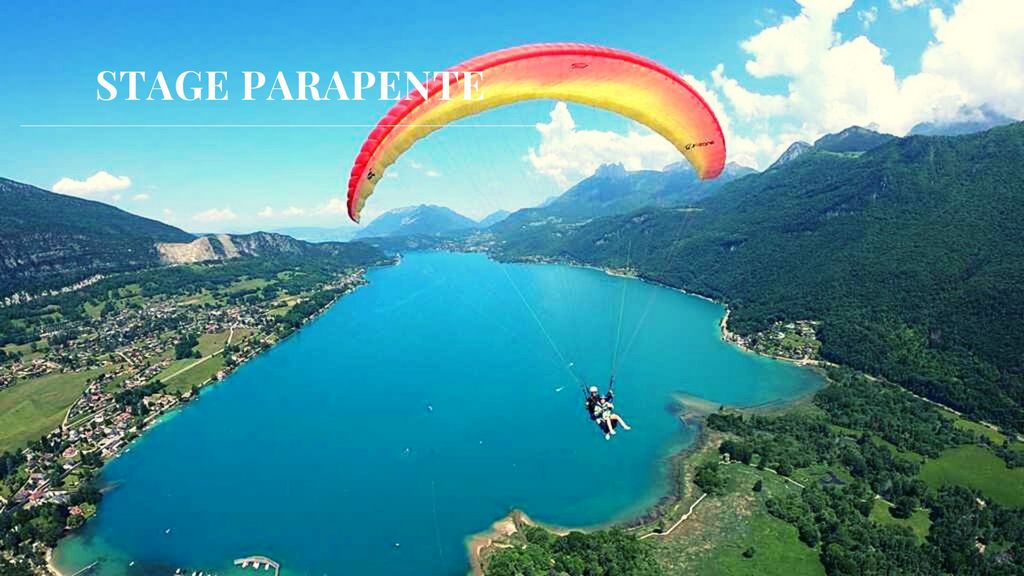 Stage Parapente Annecy 